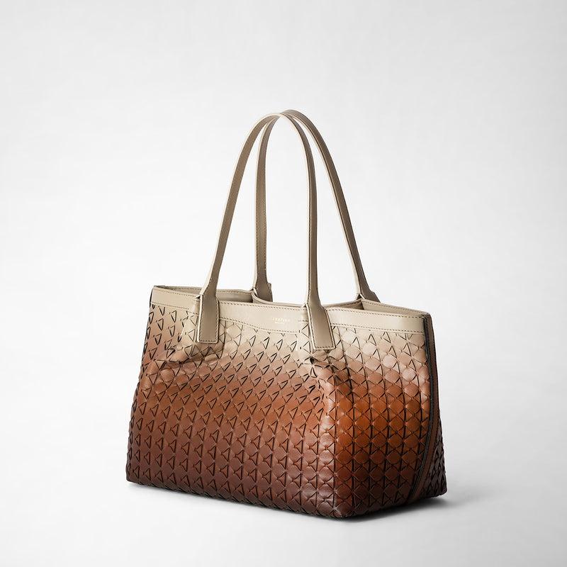 Serapian TOTE BAG SECRET PICCOLA IN MOSAICO Qualità Garantita