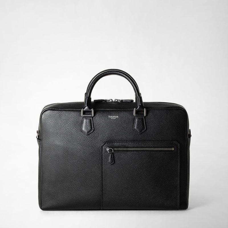 Serapian Borsa business quattordici in pelle cachemire Outlet