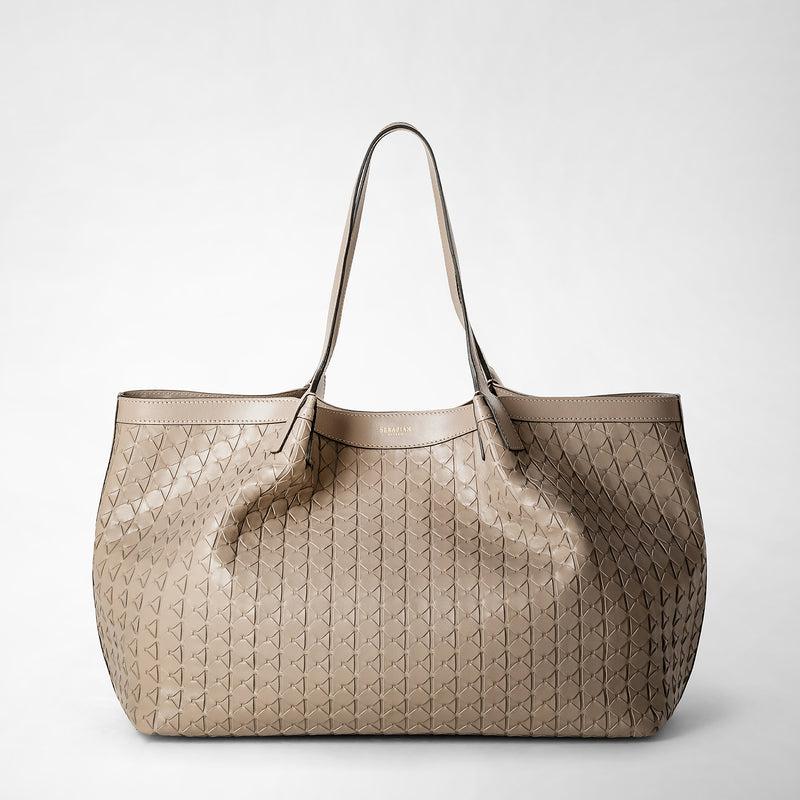 Serapian Tote bag secret in mosaico sahara Nuova