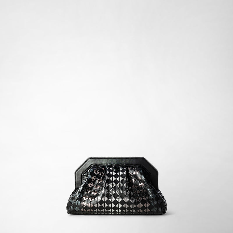 Serapian CLUTCH SECRET IN MOSAICO ED ELAPHE Online
