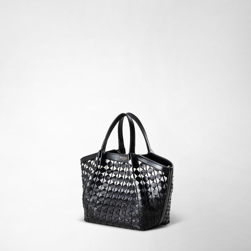Serapian Borsa secret mini in mosaico chiaroscuro Outlet