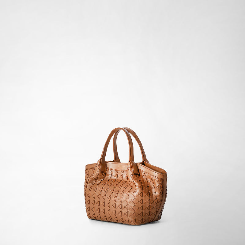 Serapian Mini secret bag in mosaico tan Hotsell