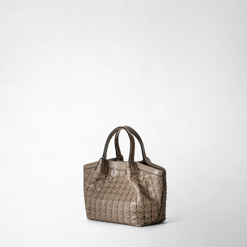 Serapian Borsa secret mini in mosaico sahara Vendita Economica