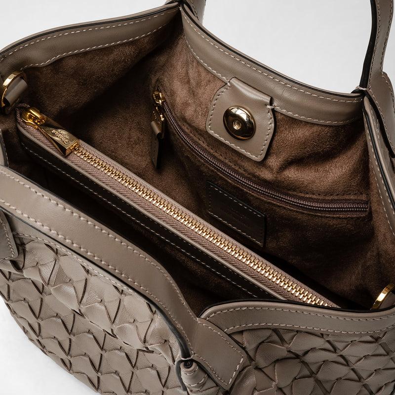 Serapian Borsa secret mini in mosaico sahara Vendita Economica