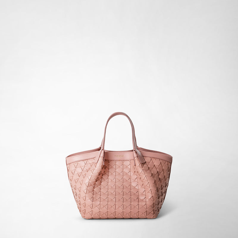 Serapian Borsa secret mini in mosaico blush I Più Venduti