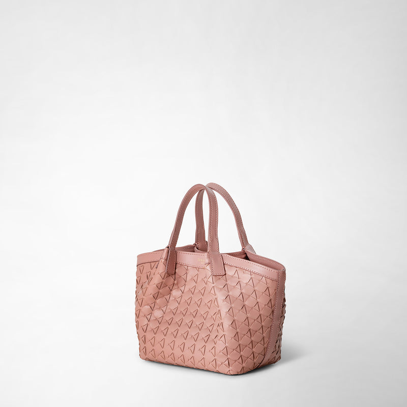 Serapian Borsa secret mini in mosaico blush I Più Venduti