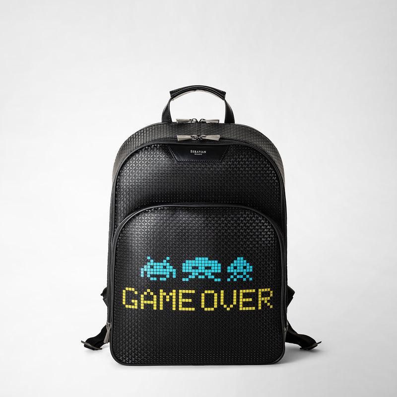 Serapian Zaino city in stepan nero space invaders Qualità Garantita