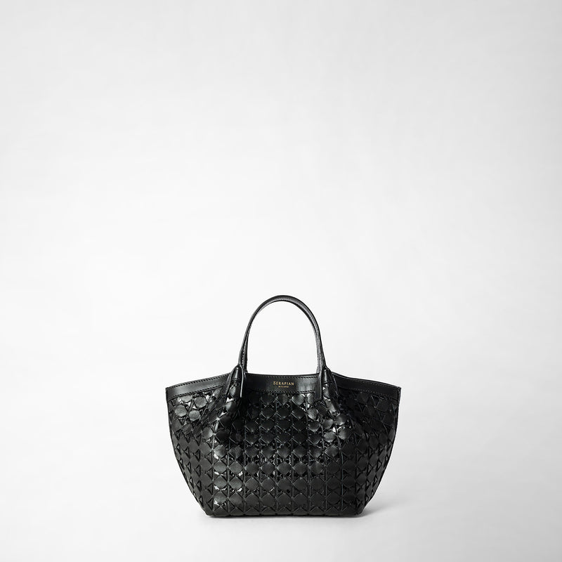 Serapian Mini secret bag in mosaico and elaphe black Fino Al -60%