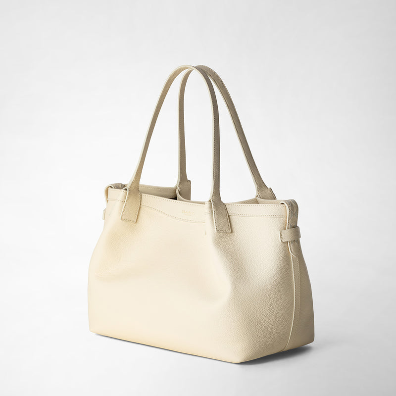 Serapian TOTE BAG SECRET PICCOLA IN PELLE RUGIADA Sconto
