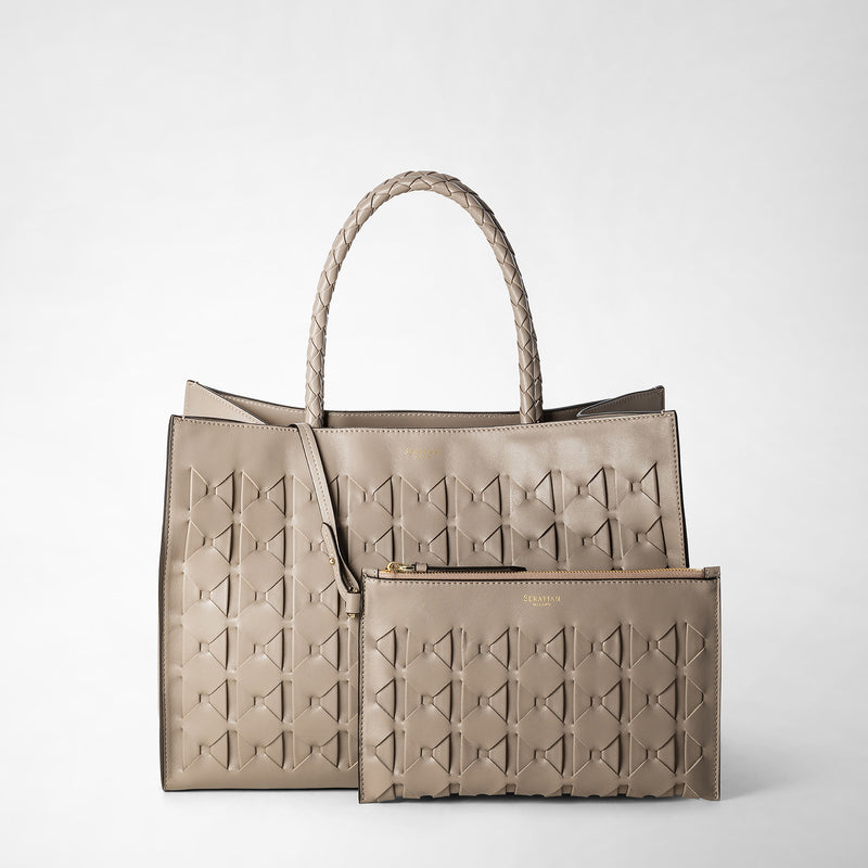 Serapian 1928 tote bag in mosaico sahara Moda