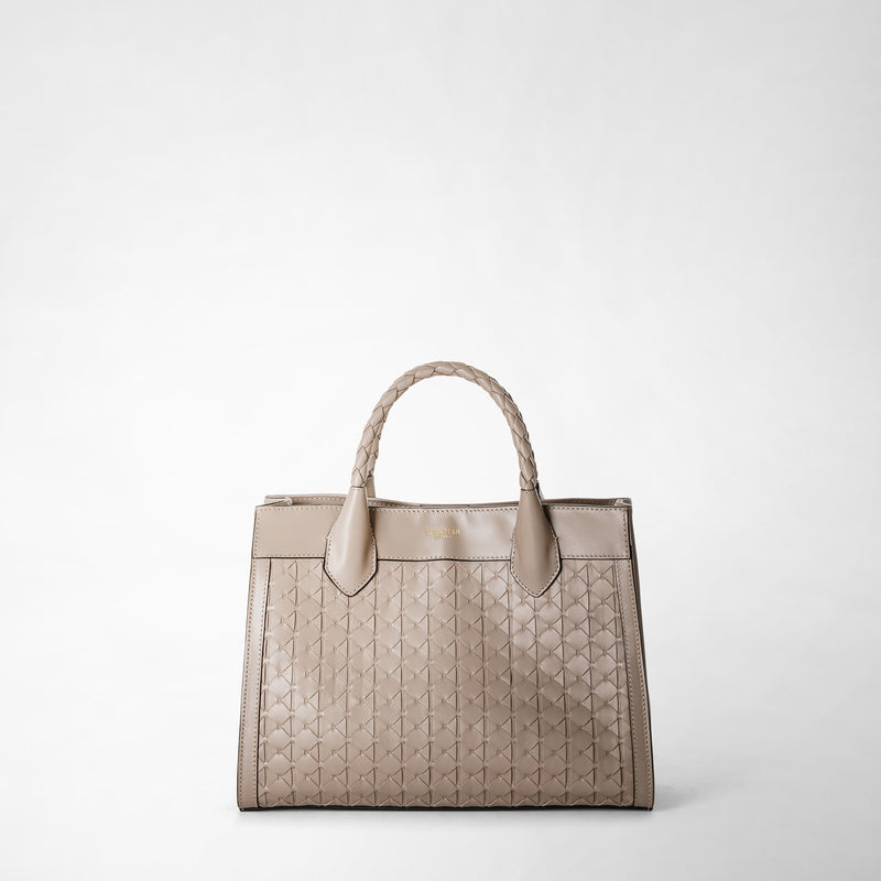 Serapian Tote bag lorelei piccola in mosaico sahara Vendita