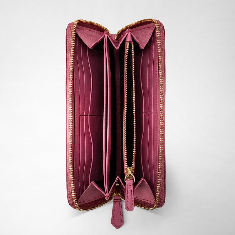 Serapian Zip-around wallet in mosaico petal Novità