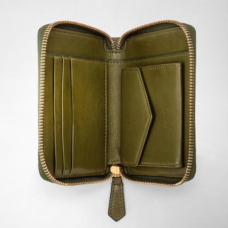 Serapian PORTAFOGLIO MINI CON ZIP IN MOSAICO Economico