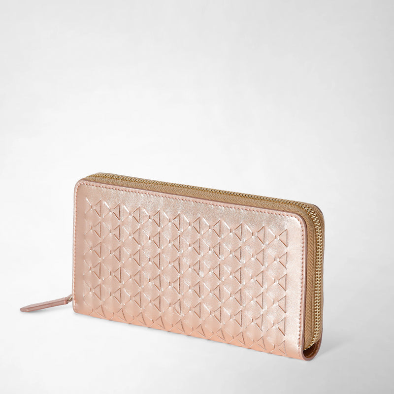 Serapian PORTAFOGLIO CON ZIP IN MOSAICO Lightning offer