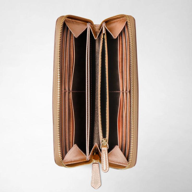 Serapian PORTAFOGLIO CON ZIP IN MOSAICO Lightning offer