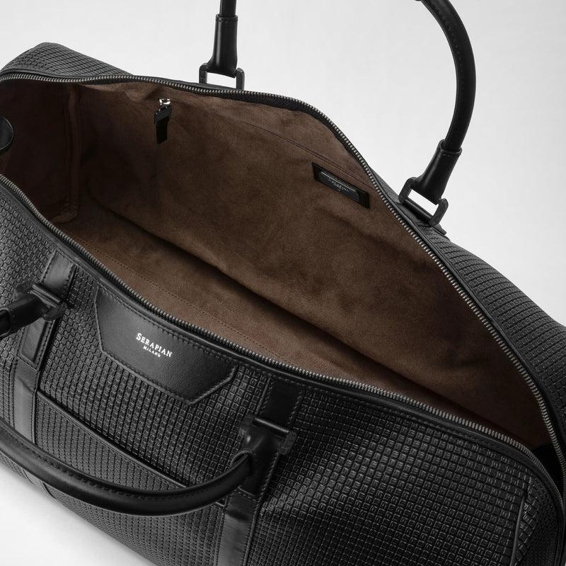 Serapian Borsa da viaggio in stepan nero-eclissi Super Saving Price