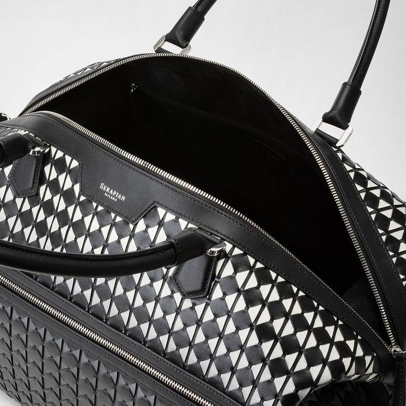 Serapian Travel bag in mosaico chiaroscuro ACQUISTA ORA