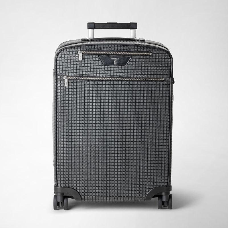 Serapian Trolley da cabina in stepan asfalto-nero Latest stili