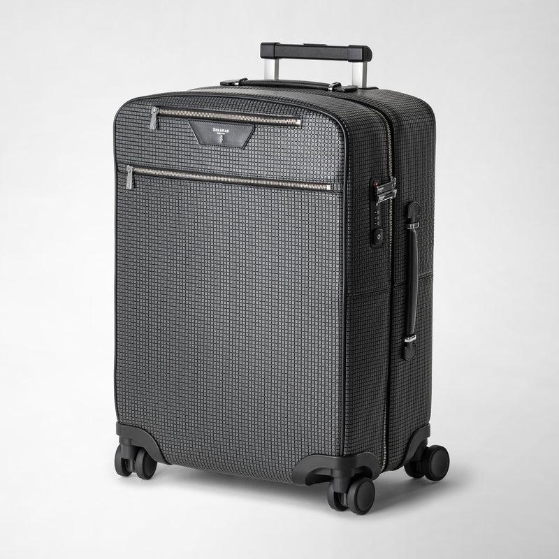 Serapian Trolley da cabina in stepan asfalto-nero Latest stili