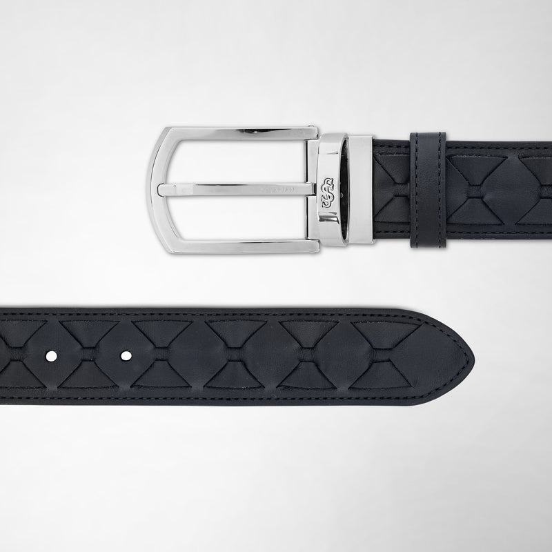 Serapian Belt in mosaico navy blue Ultimi due giorni