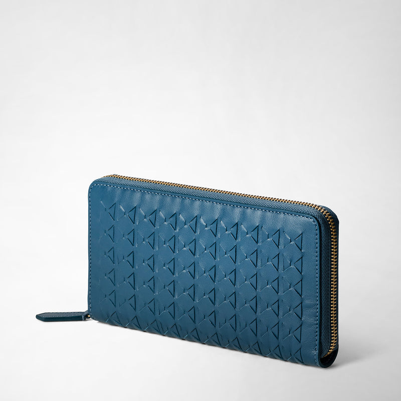 Serapian PORTAFOGLIO CON ZIP IN MOSAICO Fino al 50% di sconto