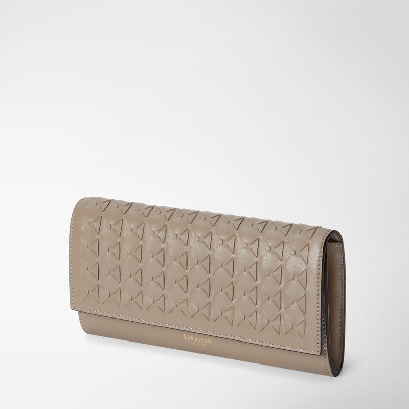 Serapian Portafoglio continental in mosaico sahara Discount Store per i nuovi prodotti