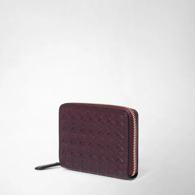 Serapian PORTAFOGLIO MINI CON ZIP IN MOSAICO Enormi sconti