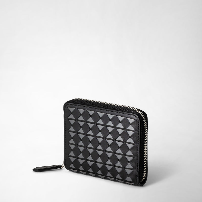 Serapian PORTAFOGLIO MINI CON ZIP IN MOSAICO Offerta esclusiva
