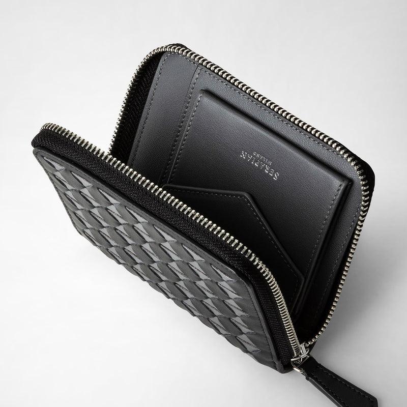 Serapian PORTAFOGLIO MINI CON ZIP IN MOSAICO Offerta esclusiva