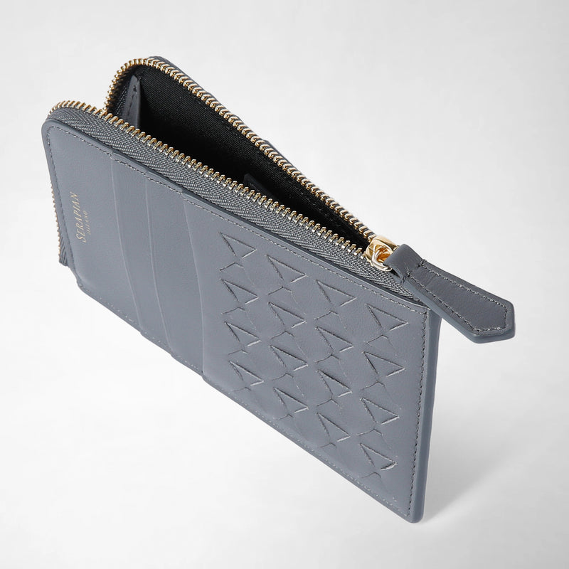 Serapian PORTACARTE CON ZIP IN MOSAICO Offerta migliore