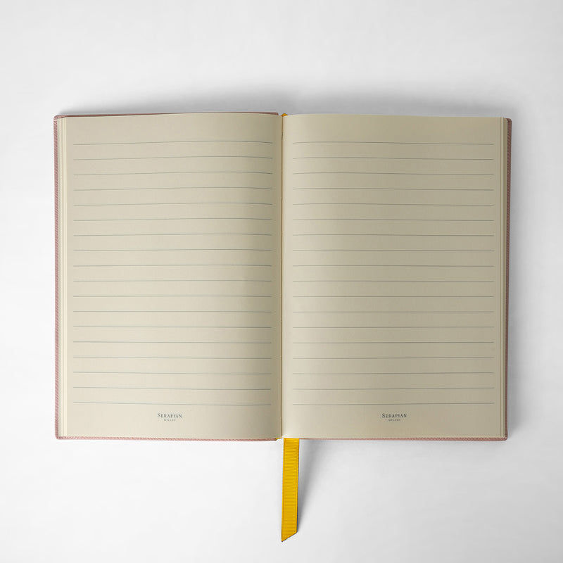Serapian Notebook in evoluzione leather quartz Offerta settimanale