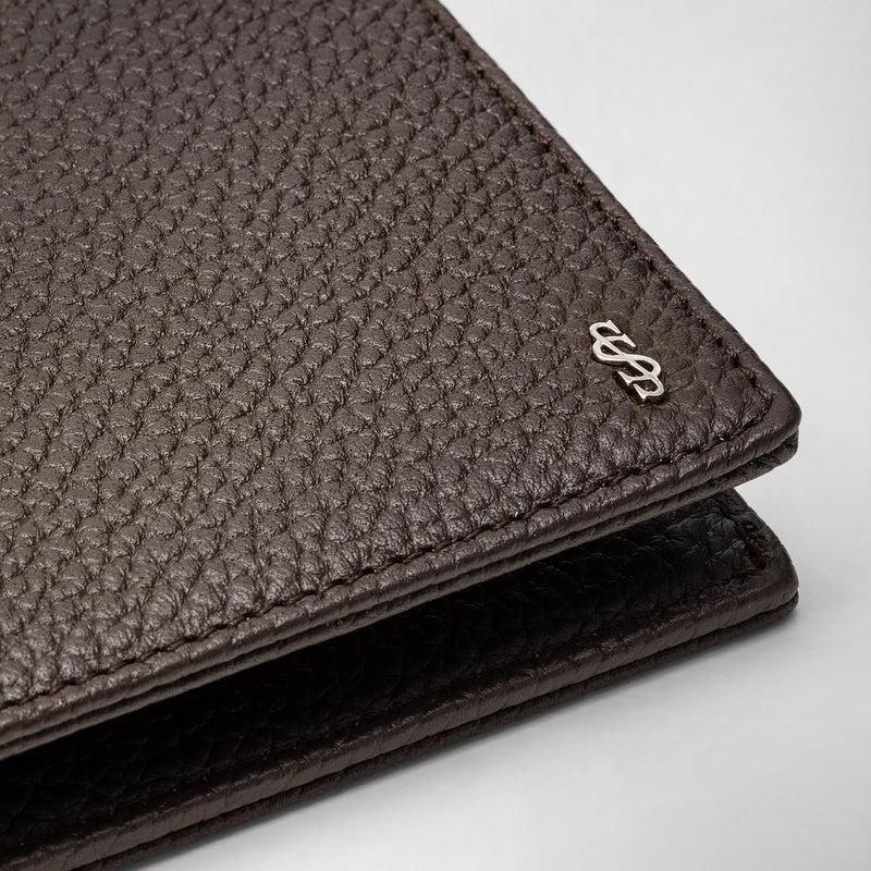 Serapian Portafoglio per 8 carte in pelle cachemire espresso Fino al 65% di sconto