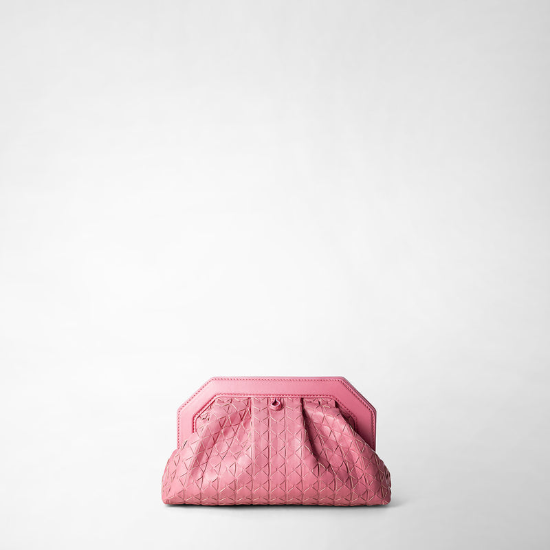 Serapian Secret clutch bag in mosaico petal Qualità