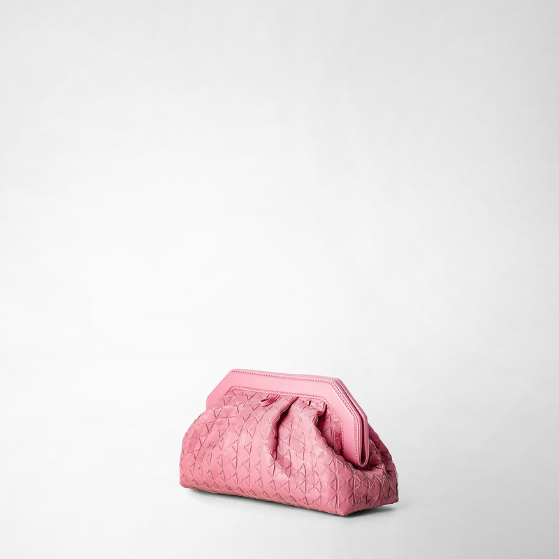 Serapian Secret clutch bag in mosaico petal Qualità
