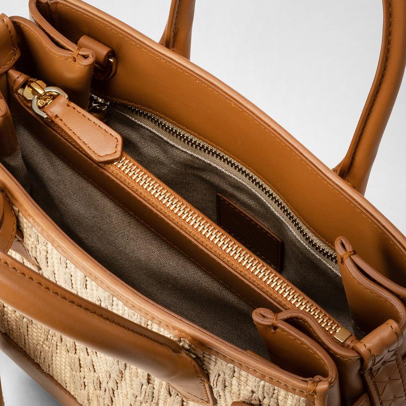 Serapian BORSA A MANO MELINÉ IN RAFFIA Promozione