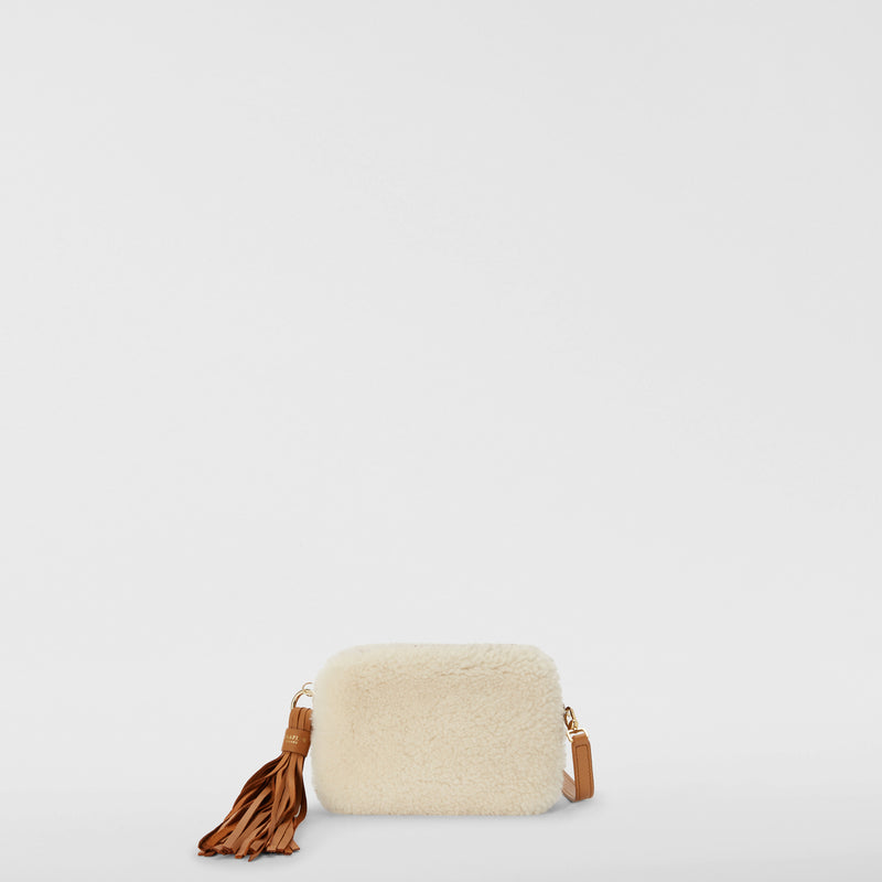 Serapian BORSA MINI IN SHEARLING Online