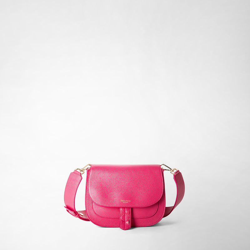 Serapian Luna crossbody bag in rugiada leather petal Outlet
