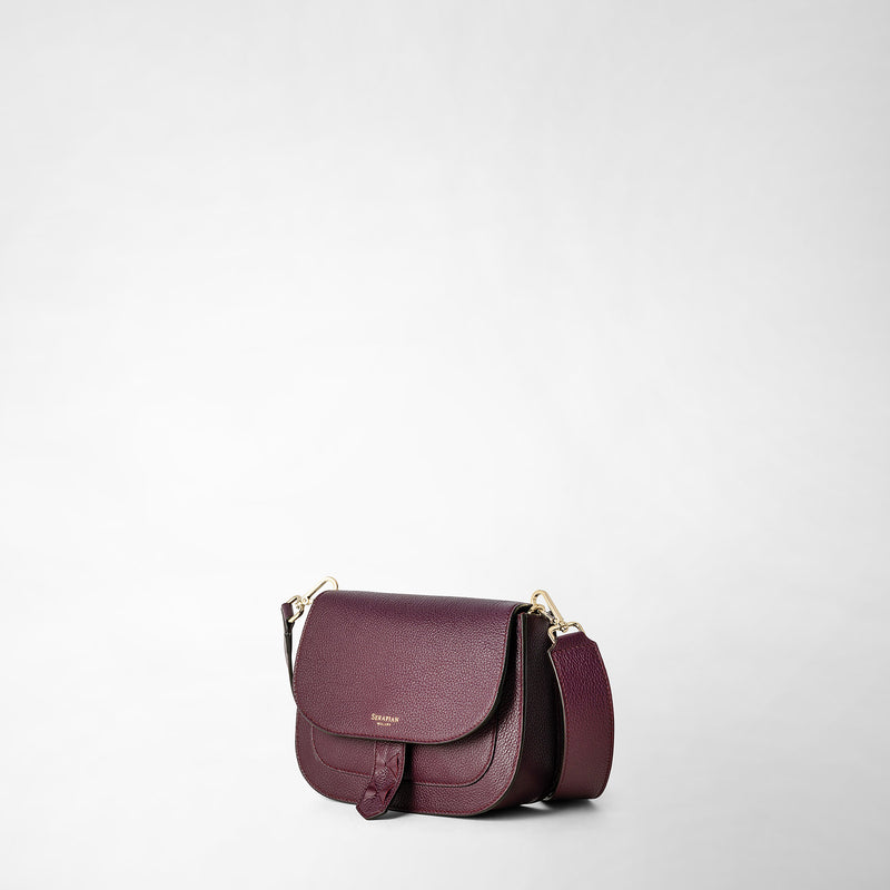 Serapian BORSA LUNA CROSSBODY IN PELLE RUGIADA Saldi