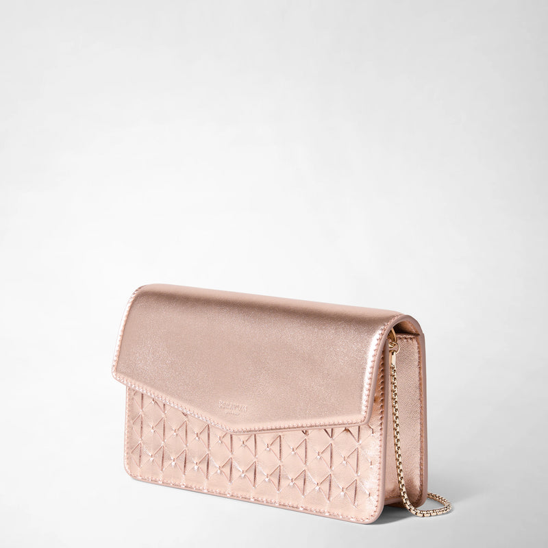 Serapian CLUTCH CON CATENA IN MOSAICO Vendita calda