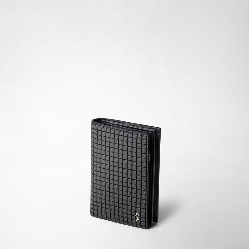 Serapian Portacarte in stepan asfalto-nero Bestseller
