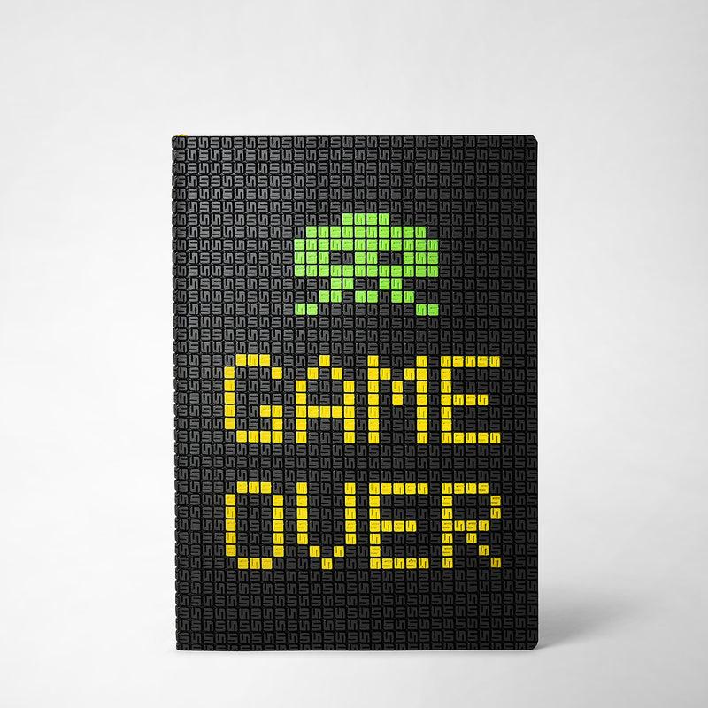 Serapian Quaderno in stepan nero space invaders