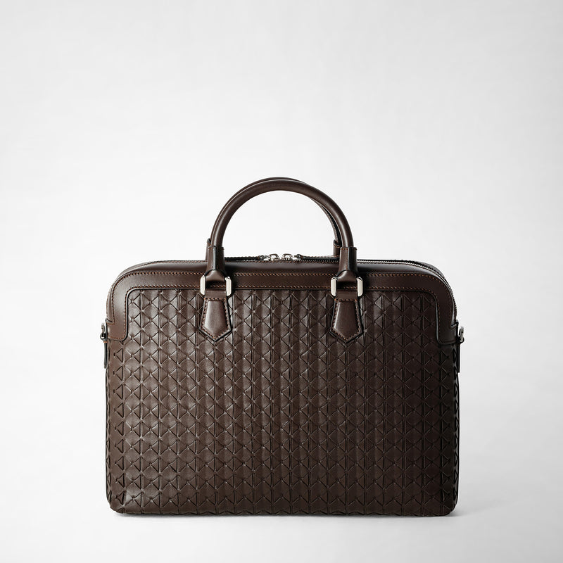 Serapian BORSA BUSINESS EXTRA SLIM IN MOSAICO Sconto