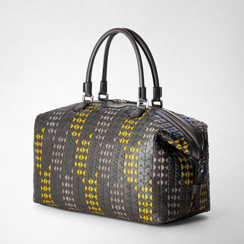 Serapian BORSA BUSINESS SLIM IN MOSAICO MESTIERI D'ARTE Moda