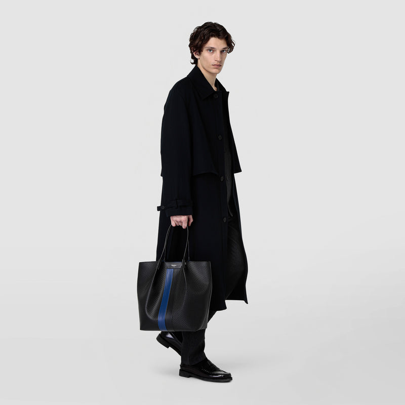 Serapian VERTICAL SECRET TOTE BAG IN STEPAN Ultimi tre giorni