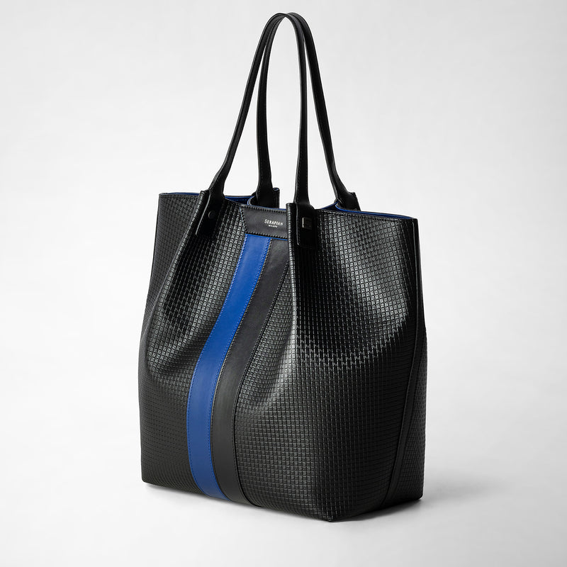 Serapian VERTICAL SECRET TOTE BAG IN STEPAN Ultimi tre giorni