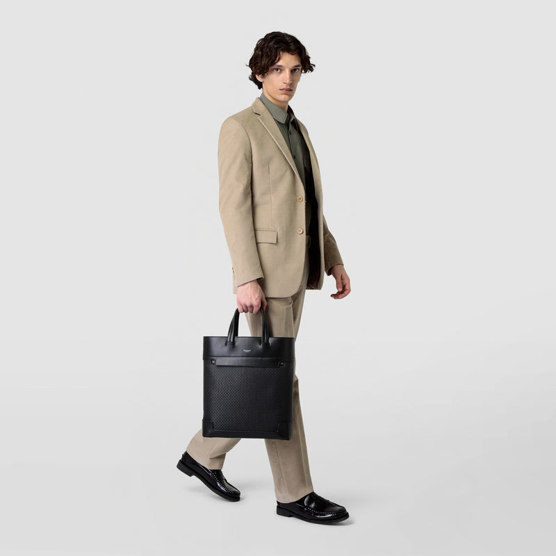 Serapian TOTE BAG VERTICALE IN STEPAN 72 ACQUISTA ORA