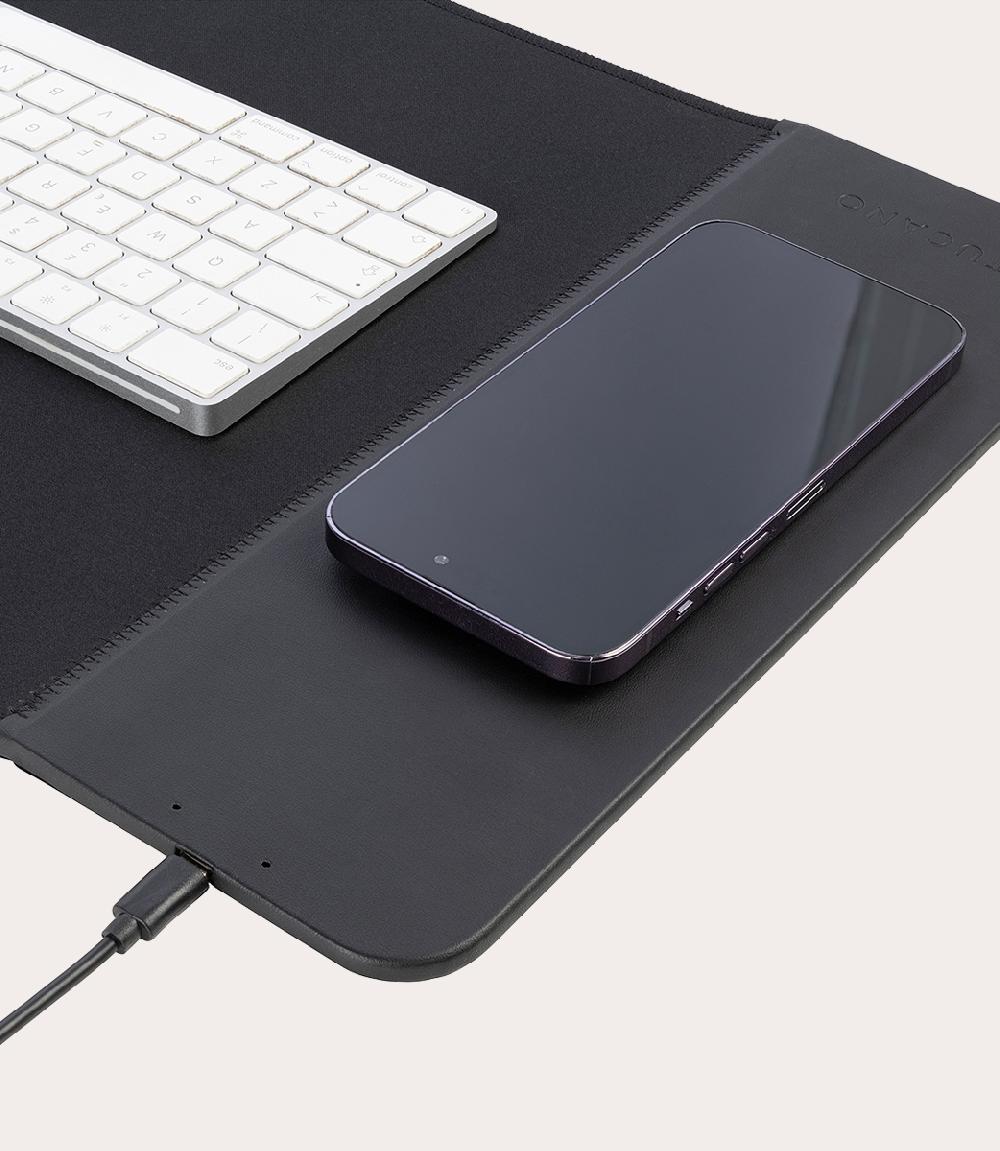 Tucano Tappeto scrivania con ricarica wireless Prezzo Ridotto