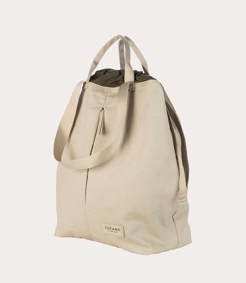 Tucano Borsa shopper verticale in canvas In Linea