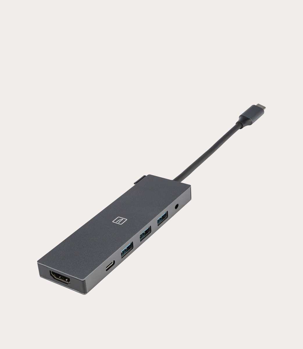 Tucano Hub type-C 6-in-1 con 1 HDMI + 3 USB 3.0 + 1 USB-PD + Audio 3.5 mm Offerta migliore