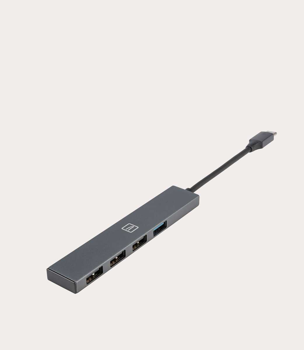 Tucano Hub type-C 4-in-1 con 1 USB 3.0 + 3 USB 2.0 Online Outlet